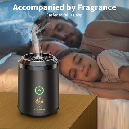 Portable Electric Incense Burner Arabic Bakhoor Aroma Diffuser Arabian Rechargeable Bukhoor Holder