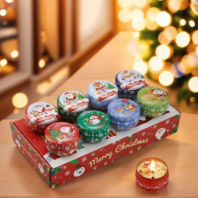 Christmas Aroma Candlestick Decoration Perfume Gift Box