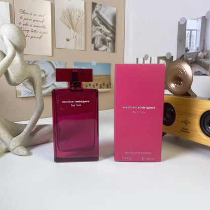 Elegant Musk Floral Eau de Toilette for Women, Luxury Pink Bottle Perfume, Day to Night Fragrance, Free Shipping