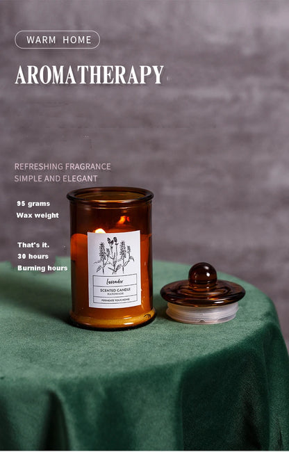 Aromatherapy Candles Soy Wax Small Tea Jar Fragrance Gift