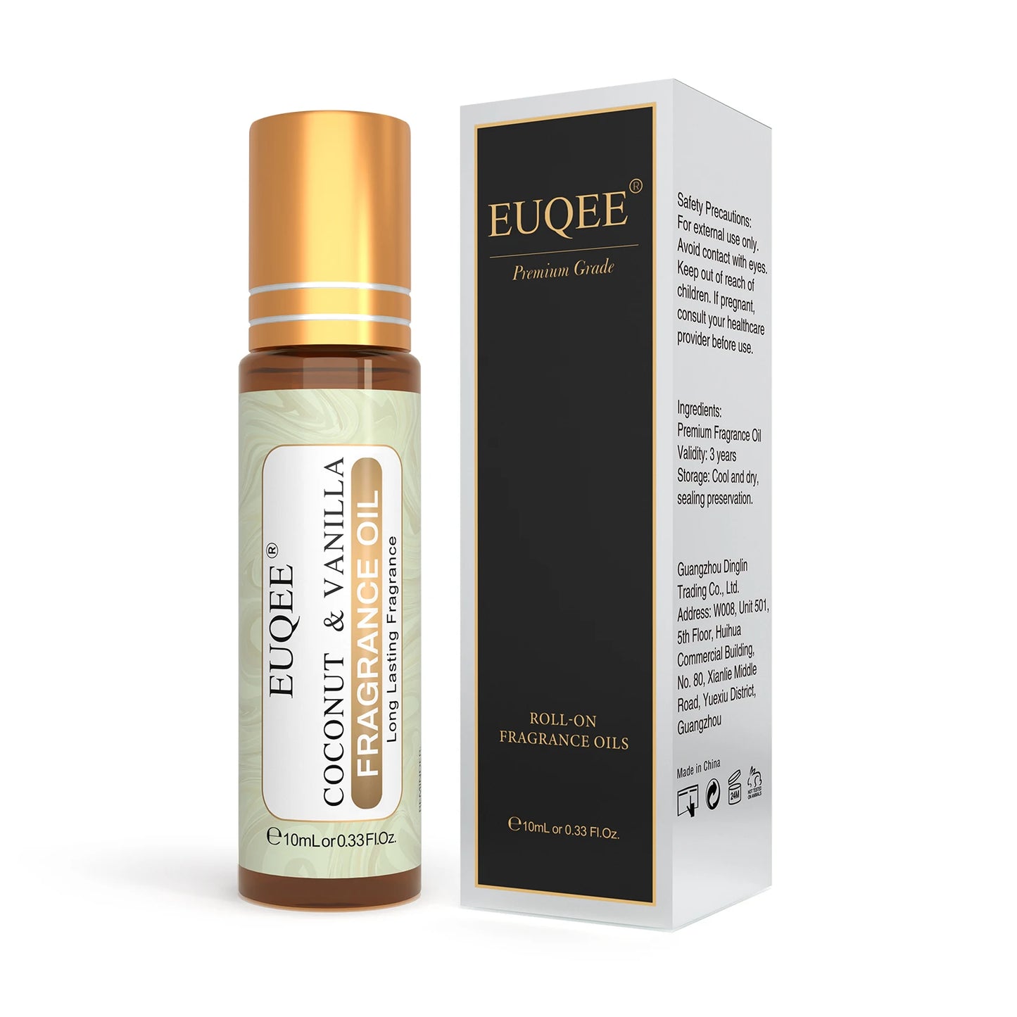 EUQEE 10ml Women's Roller Fragrance Oil
