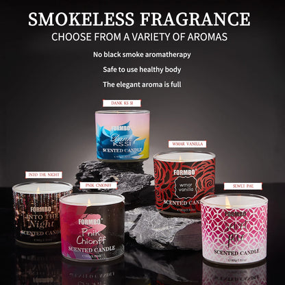 Smokeless scented candle Long-lasting diffuser eau fragrance aids sleep and relaxes stress The air in the bedroom, living room,