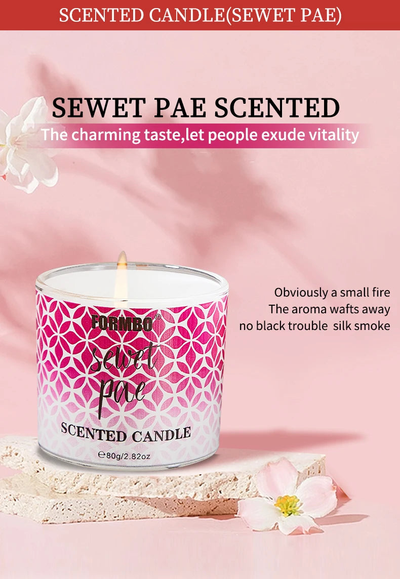 Smokeless scented candle Long-lasting diffuser eau fragrance aids sleep and relaxes stress The air in the bedroom, living room,