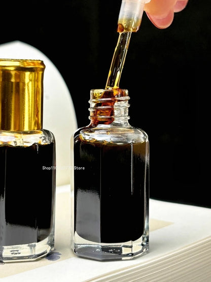 Natural Hainan Black Qinan Agarwood Essential Oil Supercritical Pure No Dilution No Addition Indoor Soothe The Mind Aid Sleep