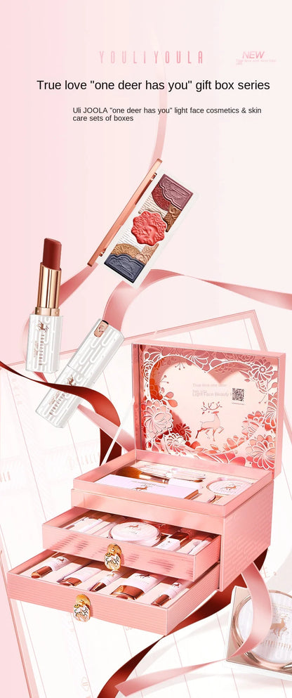 Makeup Set Cosmetics Genuine Full Set of 20 Pieces Beauty Gift Box ...