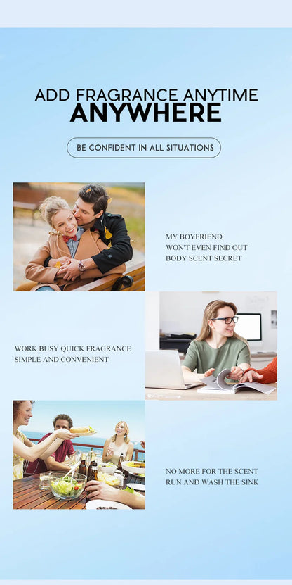 3pcs Fruit Aroma Solid Perfume Balm Box Set Romantic Long Lasting B...