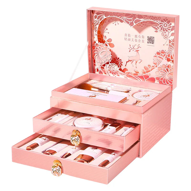 Makeup Set Cosmetics Genuine Full Set of 20 Pieces Beauty Gift Box ...