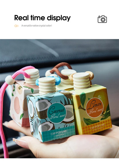 Fragrant woody car air freshener - a long-lasting fragrance suitable for car interiors, suitable for home and car use
