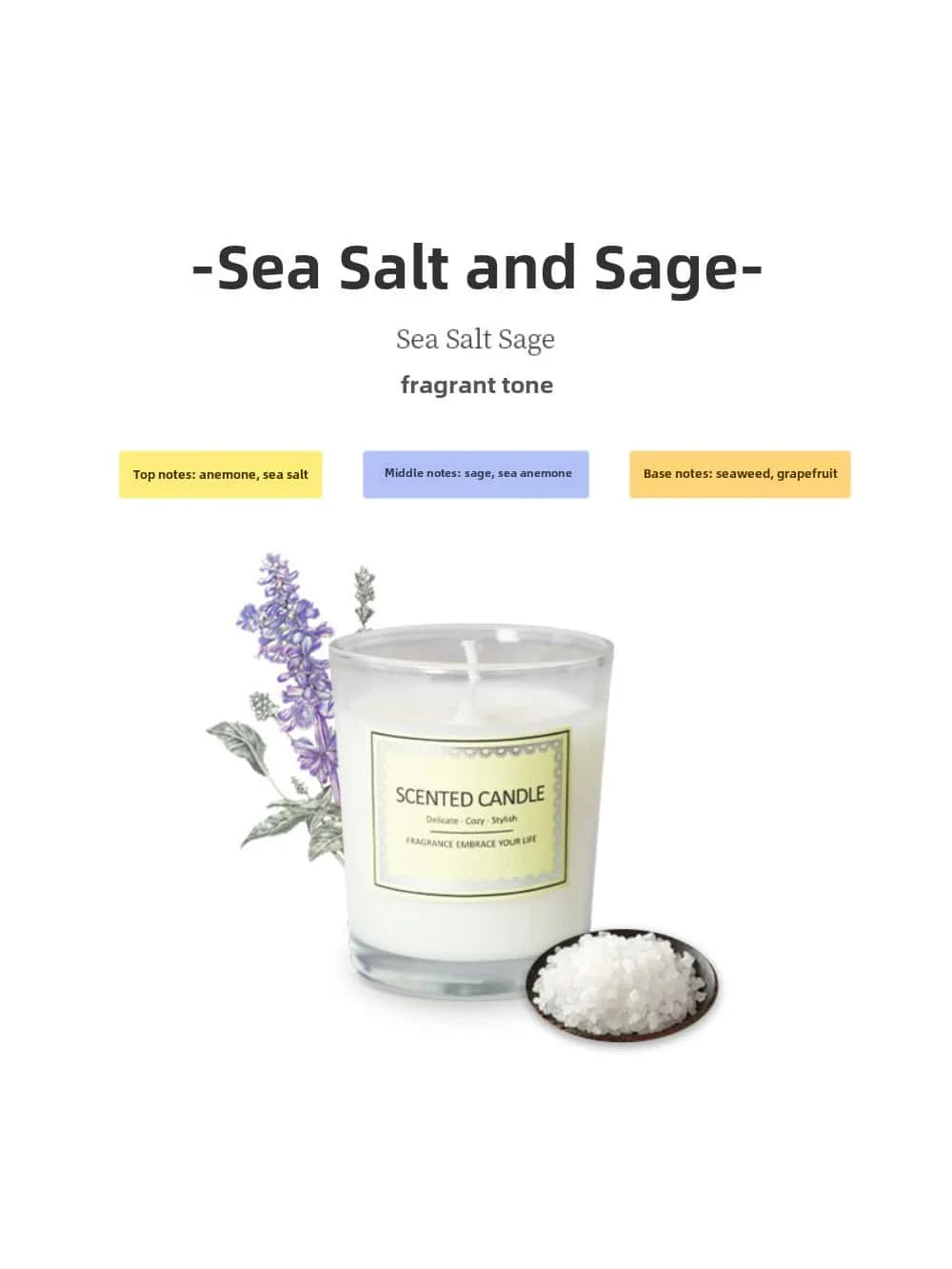 Aromatherapy Candles – Smoke Free Fragrance Gift for Home & Hotel