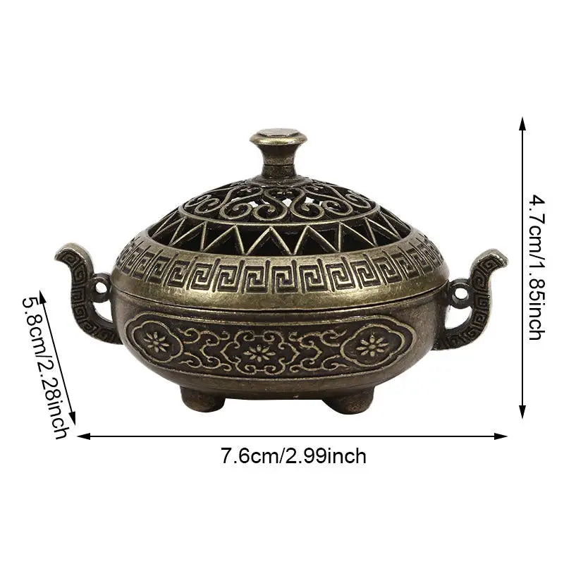 Exquisite Compact Incense Burner Three - 100ml
