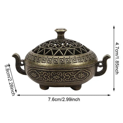 Exquisite Compact Incense Burner Three - 100ml