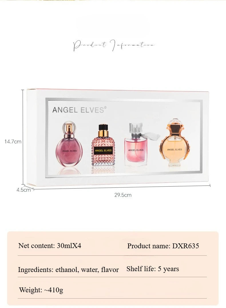 Jean Miss Original Women Perfume Gift Box Perfumes Set 4PCS