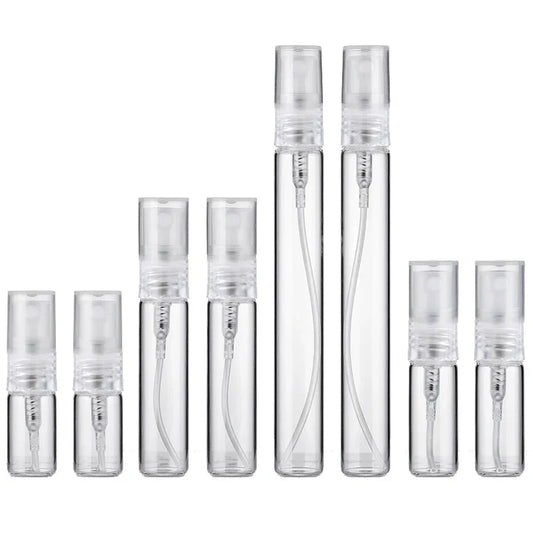 8pcs 10ml 5ml 3ml 2ml Refillable Mini Portable Perfume Bottle Empty...
