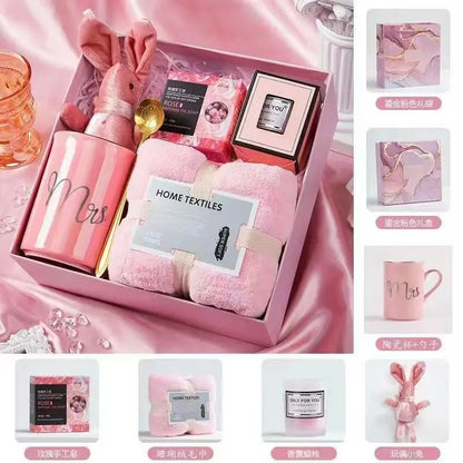 Wedding Bridesmaid Gift Box Set Practical Birthday Fem Omsmen and B...