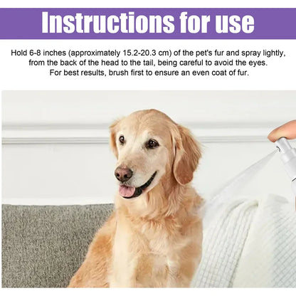 Lavender Oil Dog Deodorizer Spray Long Lasting Puppies Cats Dogs fo...