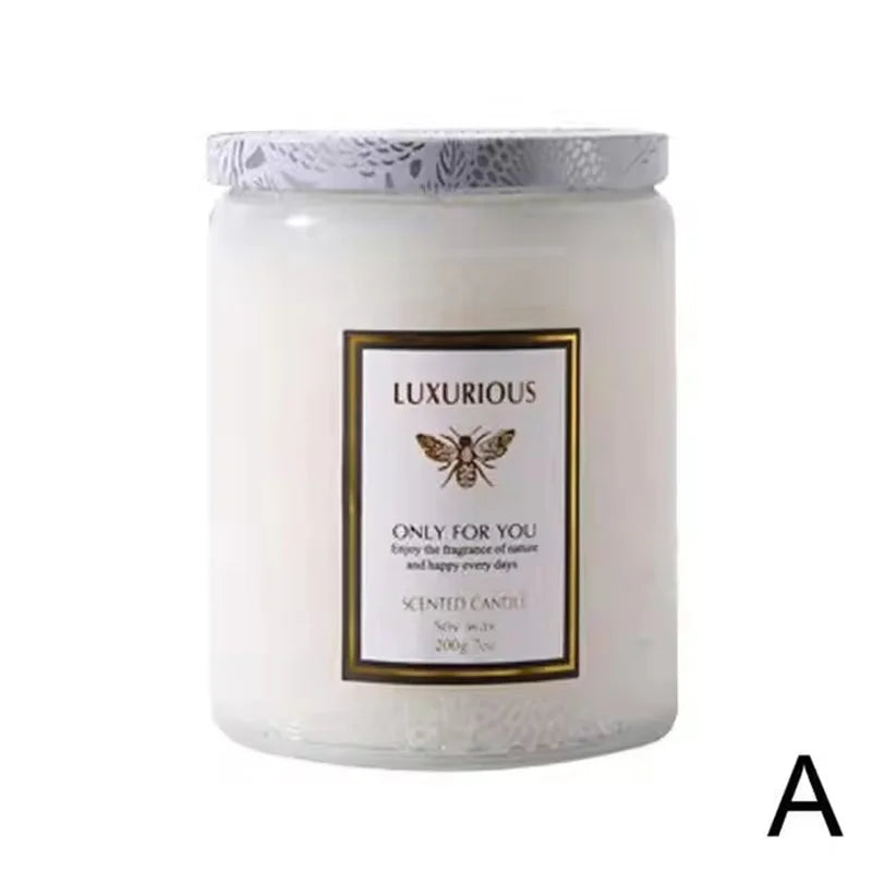 Fragrant Candle Cans Soy Wax Smokeless Aroma for Decoration