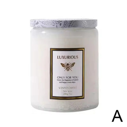 Fragrant Candle Cans Soy Wax Smokeless Aroma for Decoration