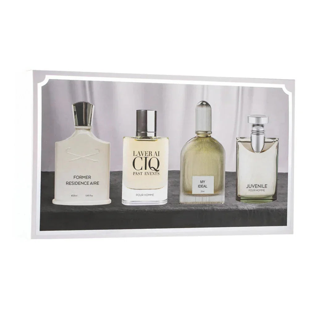 Men Perfume Gift Box 100ml Four Piece Set Lasting Fragrance Body Sp...