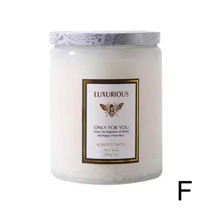 Fragrant Candle Cans Soy Wax Smokeless Aroma for Decoration