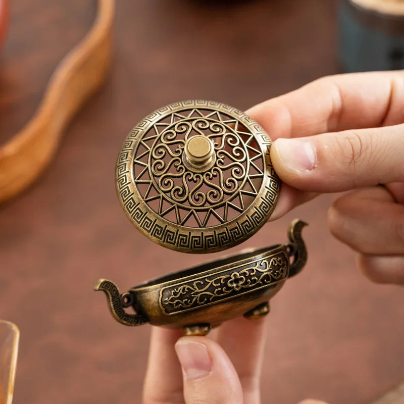 Exquisite Compact Incense Burner Three - 100ml