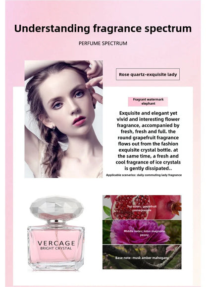 Osmanthus, Peony, and Pomegranate Fragrance Perfume for Women - Cry...