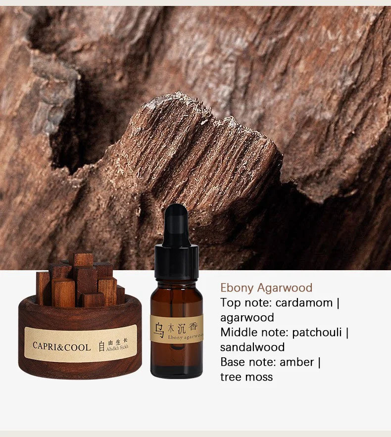 Fragrant Incense Essential Oil Aromatherapy With Glass Dropper Blac... - 100ml