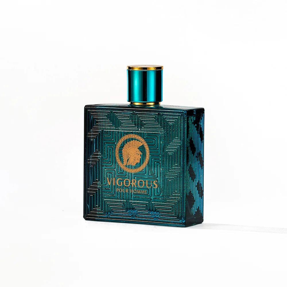 Eros EDP, Fougère Notes Men's Colognes Vanilla, Green Leaves, Fresh & Spicy Fragrance Spray for Man