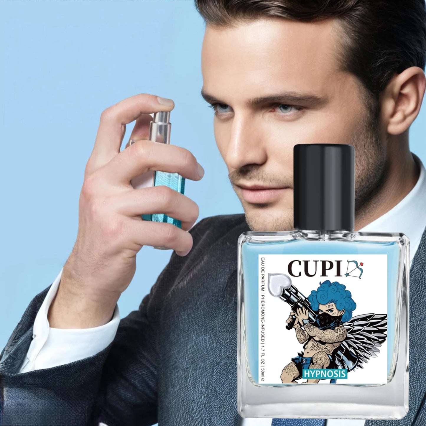 50ml Cupid Hypnosis Pheromone Perfume Long Lasting Enhances Intimac...