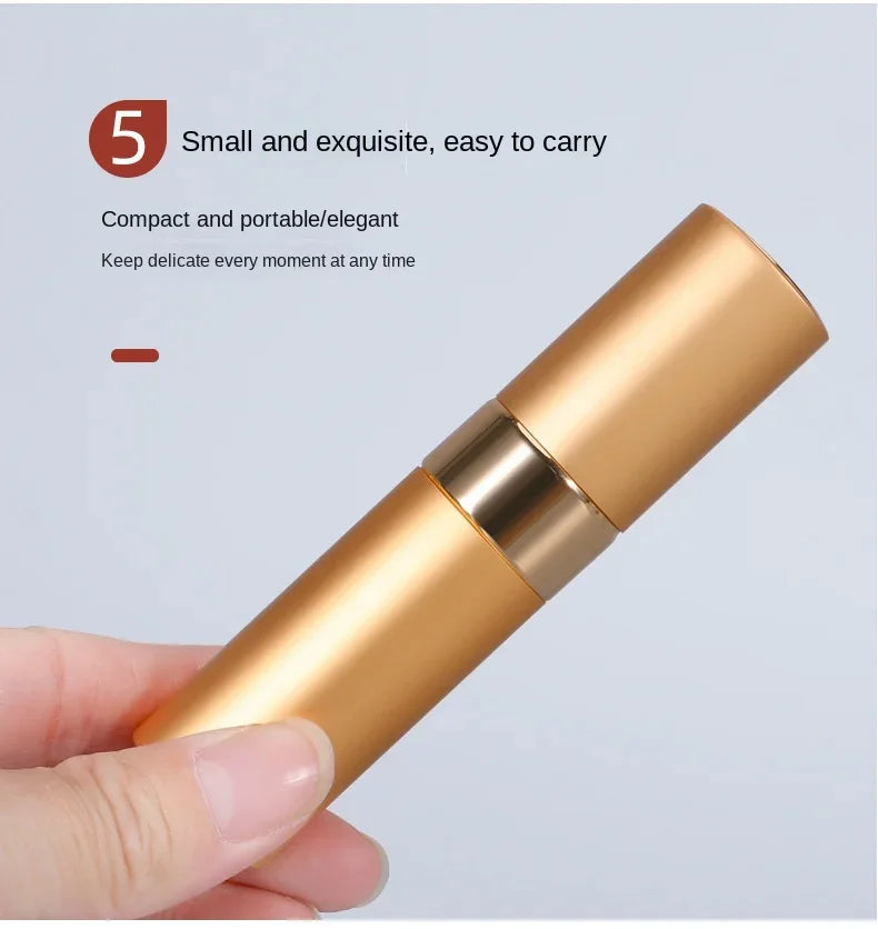 Perfume Refill Bottle 8ml Metal Aluminum Refillable Perfume Bottle ...