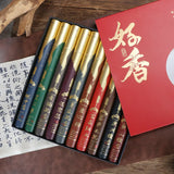 Set of 10 Incense Sticks Blossom for Aromatherapy Relaxation Handmade Natural Incense for Bad Energy Cleansing