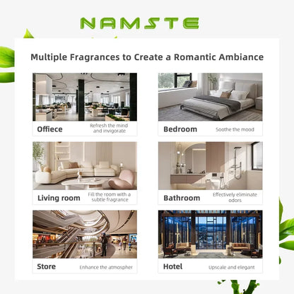 10 Flavors Aromatic Oils for Aroma Diffuser Air Humidifier Home Oil... - 10ml