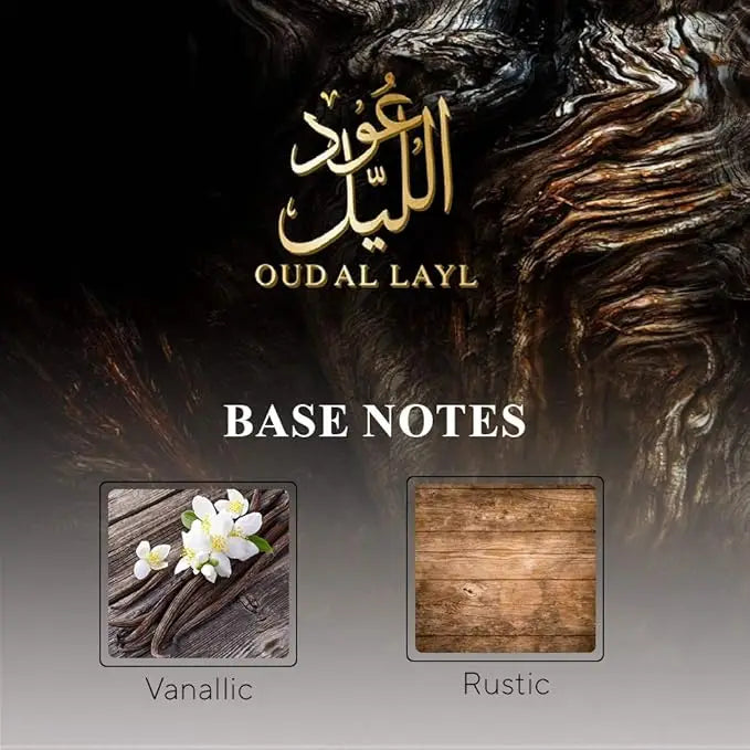 100ml Original Oud Al Layl Parfume Lasting Blessings Sweet Fruity Floral Fragrance Tradition Good Luck Charm Eau De Parfum Spray