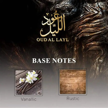 100ml Original Oud Al Layl Parfume Lasting Blessings Sweet Fruity Floral Fragrance Tradition Good Luck Charm Eau De Parfum Spray