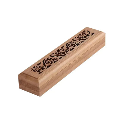 Bamboo Incense Box – Agarwood Holder for Home & Tea Ceremony