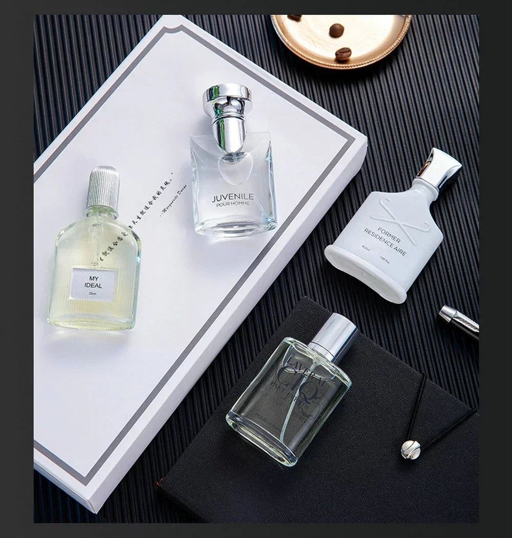 Men Perfume Gift Box 100ml Four Piece Set Lasting Fragrance Body Sp...