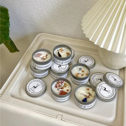 Soy Candles – Scented Long Lasting Crystal Jar for Home