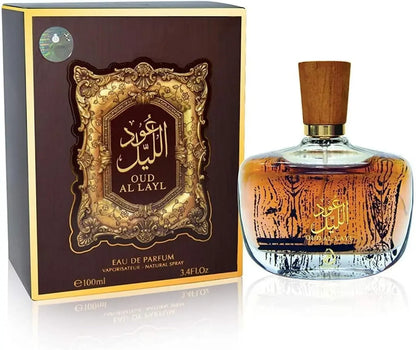 100ml Original Oud Al Layl Parfume Lasting Blessings Sweet Fruity Floral Fragrance Tradition Good Luck Charm Eau De Parfum Spray