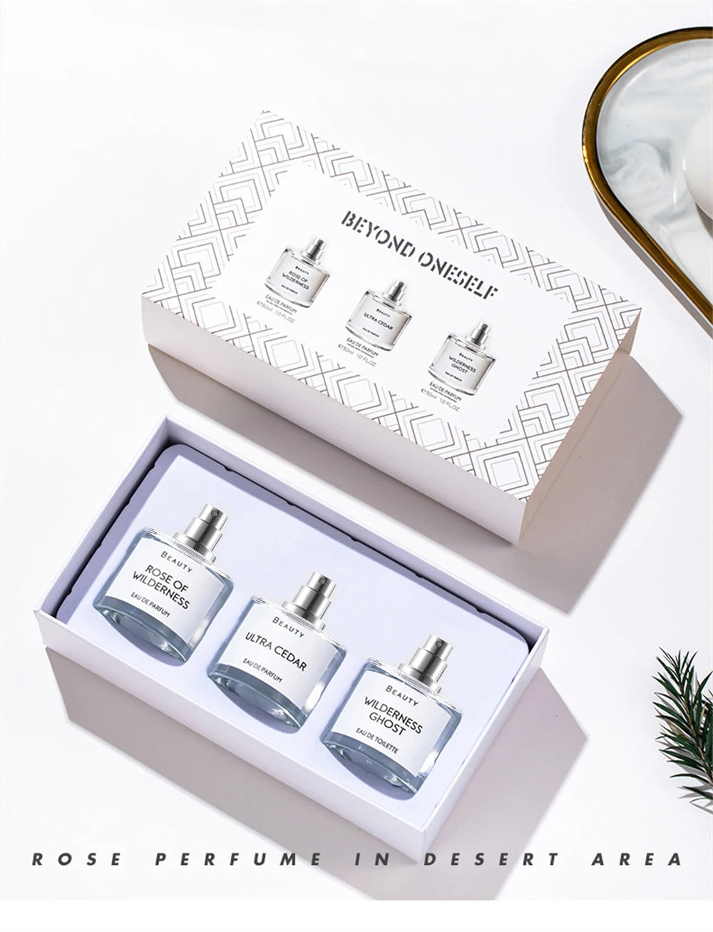 Luxury Brand Women's Perfume Gift Set 90ml Pheromone Floral Scent Eau De Parfum Body Spray Perfumes Mujer Originales Body Spray