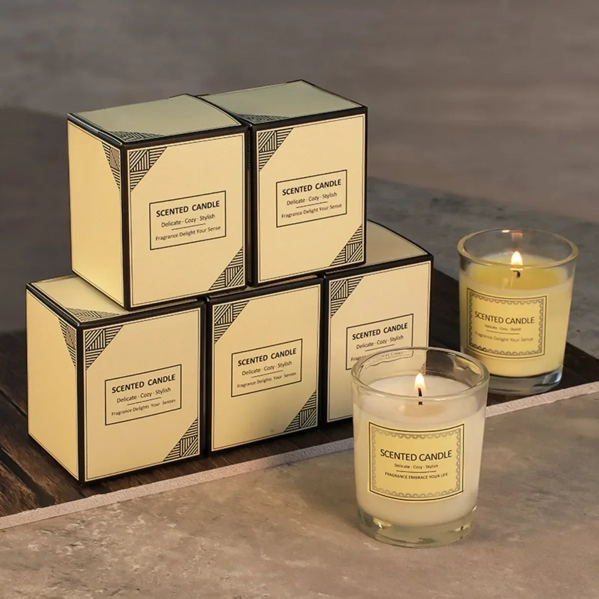 Aromatherapy Candles – Smoke Free Fragrance Gift for Home & Hotel