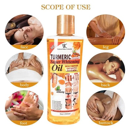 Turmeric Essential Oil Facial Body Massage Oil Moisturizing Diffuse...