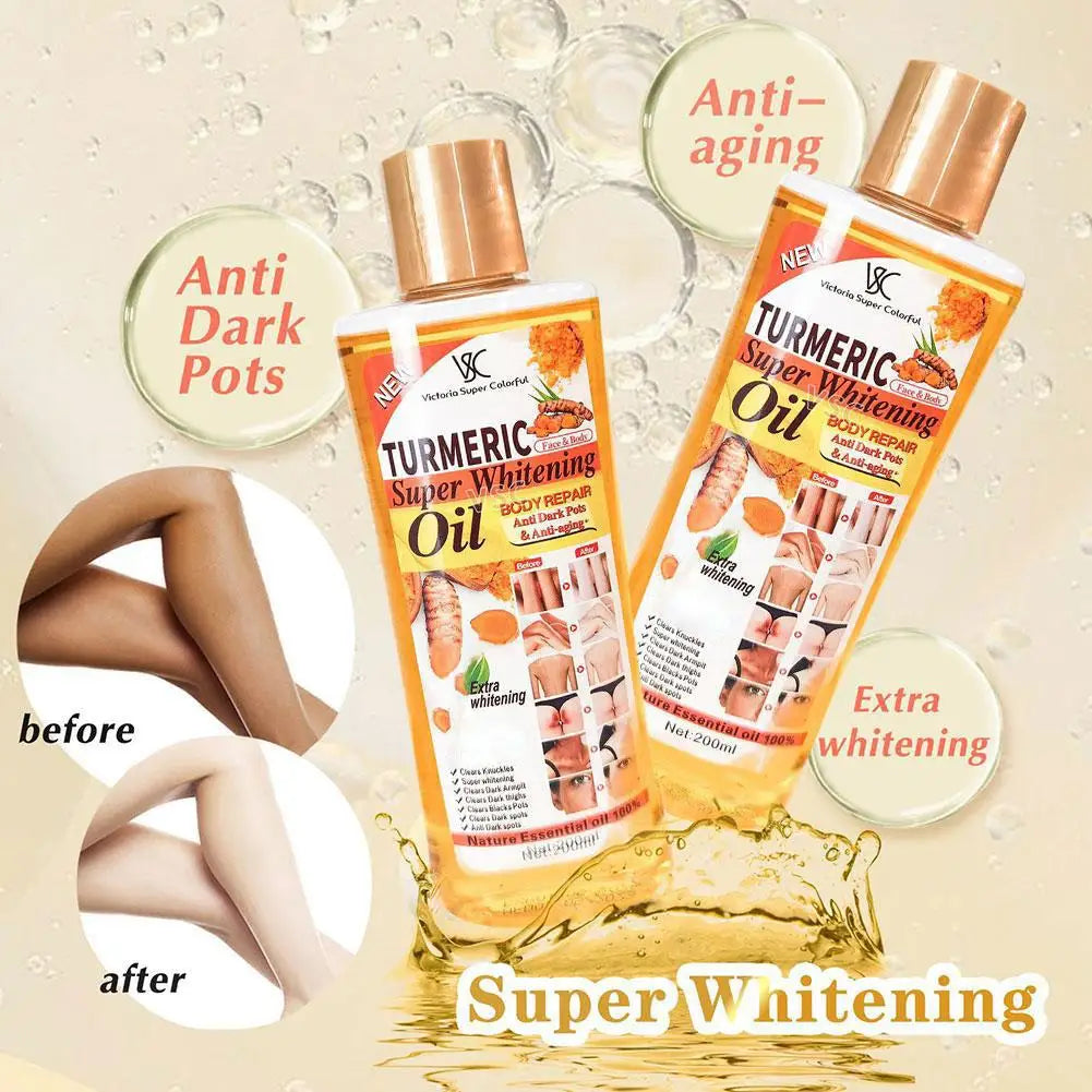 Turmeric Essential Oil Facial Body Massage Oil Moisturizing Diffuse...