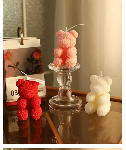 Hand Gift Creative Rose Bear Home Decoration Fragrance Advanced Atm...