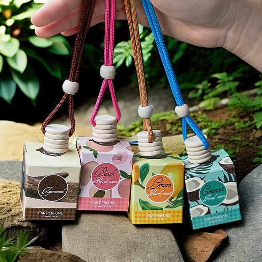 Fragrant woody car air freshener - a long-lasting fragrance suitable for car interiors, suitable for home and car use