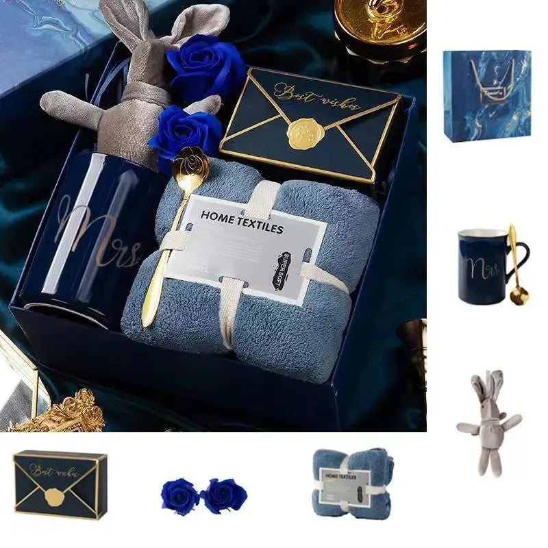 Wedding Bridesmaid Gift Box Set Practical Birthday Fem Omsmen and B...