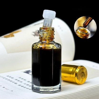 Natural Hainan Black Qinan Agarwood Essential Oil Supercritical Pure No Dilution No Addition Indoor Soothe The Mind Aid Sleep