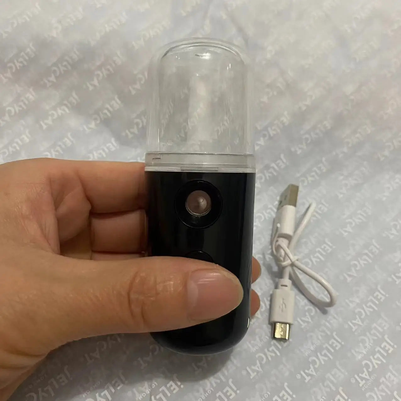 Portable Nano Facial Mister – Rechargeable Hydrating Spray & Cold Mist Beauty Humidifier