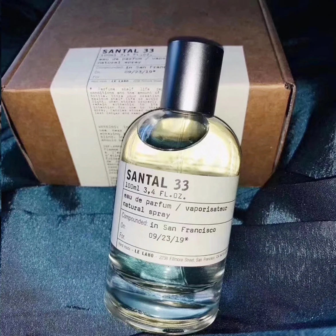 Laboratory 33 Perfume Sandalwood Black Tea Long - lasting Light Fra...