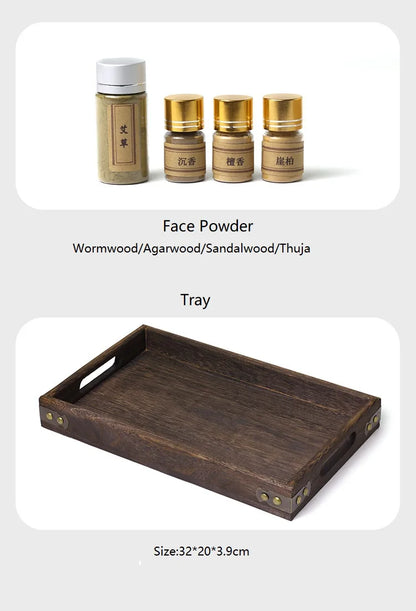 Brass Incense Burner Set – Holder & Fragrance Kit for Yoga