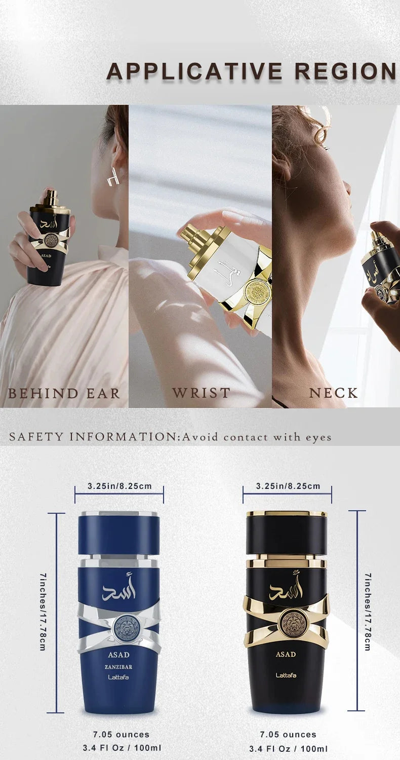 Long-lasting Men & Women Fragrance Cologne Pheromones Gift Eau De Parfum Body Spray Arabic Perfumes