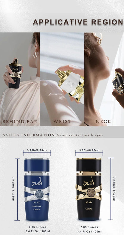 Long-lasting Men & Women Fragrance Cologne Pheromones Gift Eau De Parfum Body Spray Arabic Perfumes